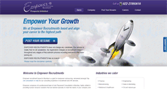 Desktop Screenshot of empowerrecruitments.com